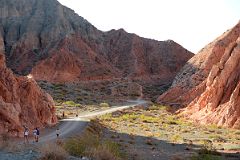 35 Looking Ahead To The Colourful Hills and The Trail Of Paseo de los Colorados In Purmamarca.jpg